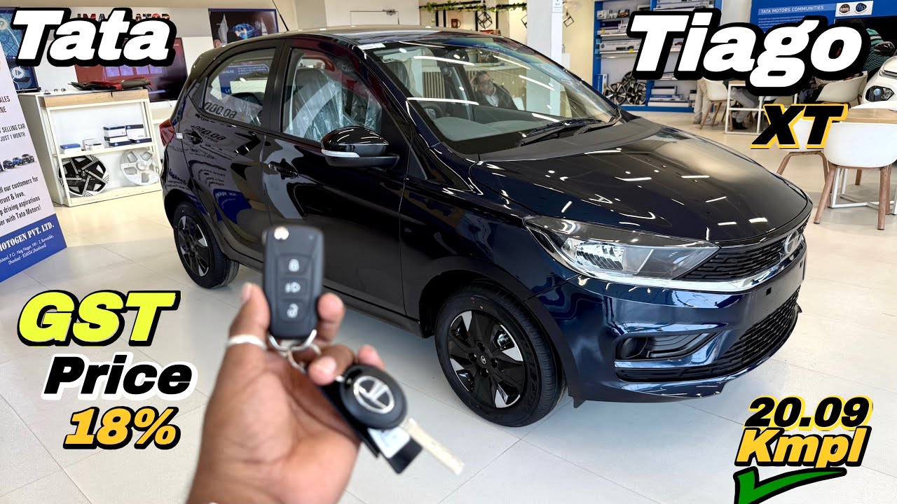 New Tata Tiago XT 2025 Petrol Variant || Tata Tiago XT Features Mileage Review & Details 