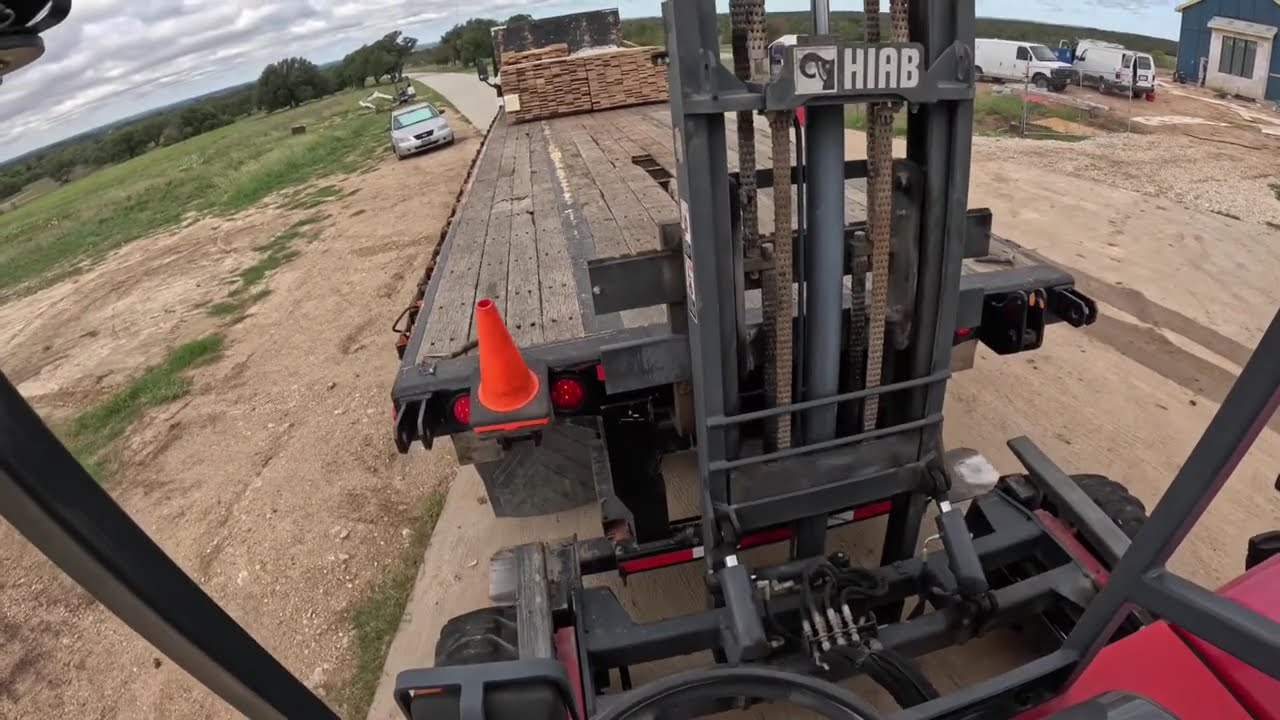 Flatbed Moffett Delivery