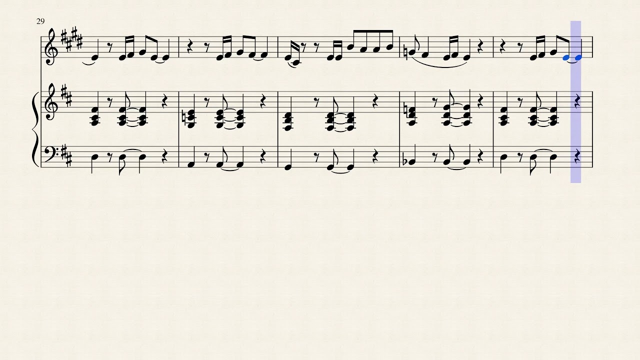 Daniel Caesar ft. H.E.R. - Best Part - Clarinet Sheet Music