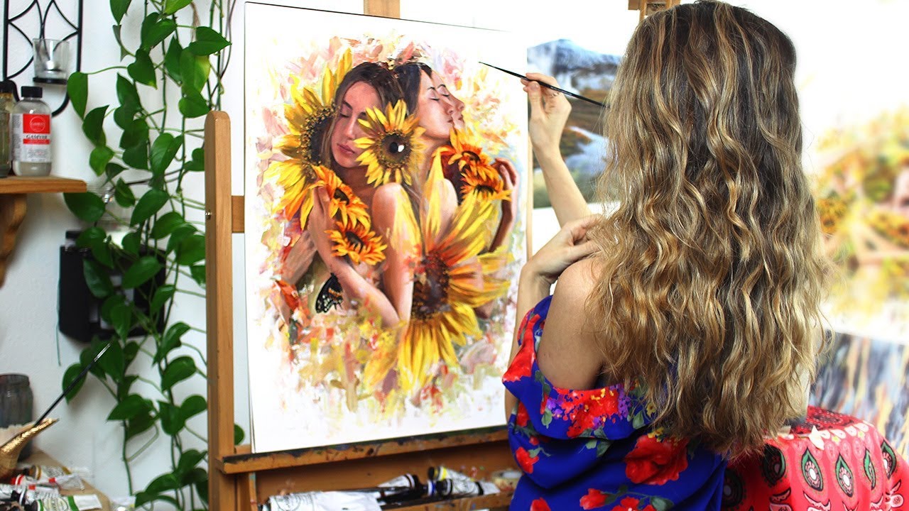 Oil Painting Time Lapse | 