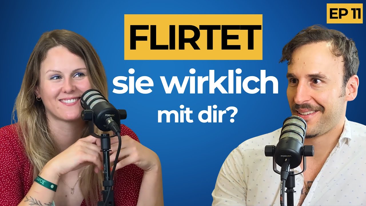 Woran erkenne ich, dass sie mit mir flirtet?