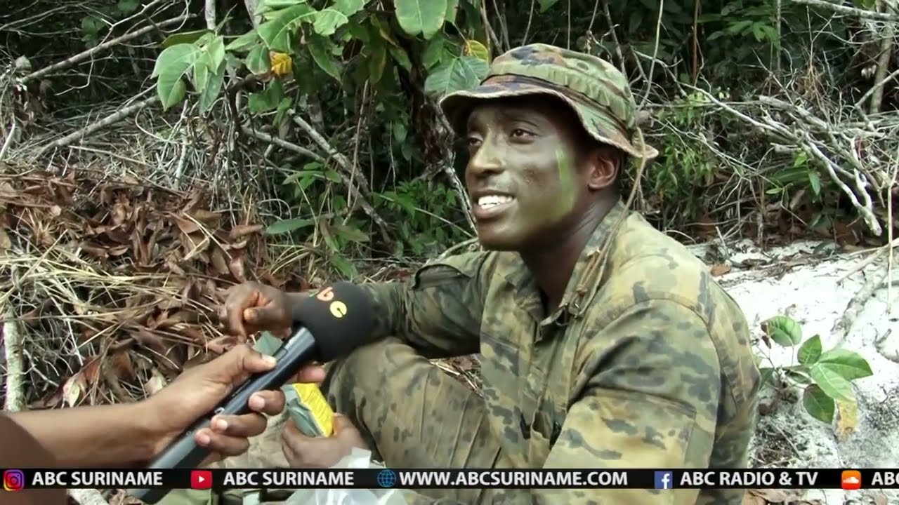 Reportage: Militaire jungle trainingen in Suriname - Online Nieuws