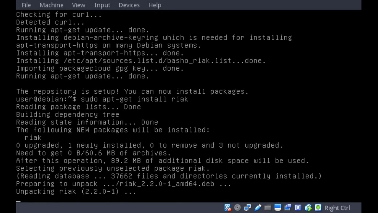 [Riak] Installation on Debian