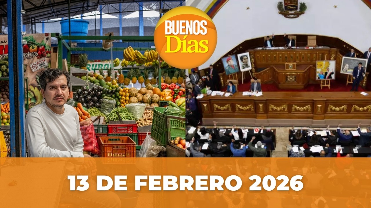 Noticias en la Mañana en Vivo ☀️ Buenos Días Viernes 13 de Febrero 2026 - Venezuela