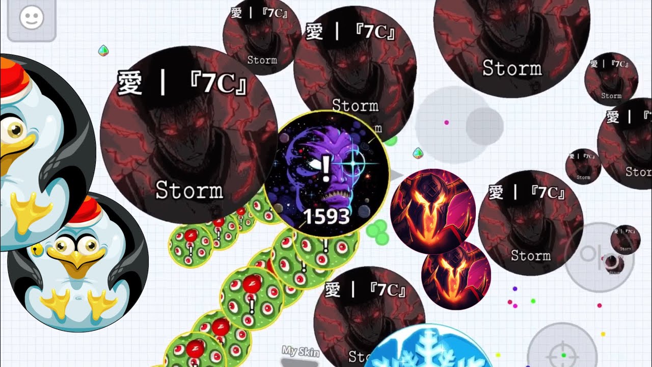 INSANE DESTRUCTION 😤 (AGAR.IO MOBILE)