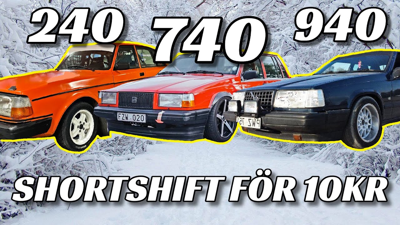 BYGGA SHORTSHIFT TILL 240 / 740 / 940 FÖR 10KR - [VLOGG #555]