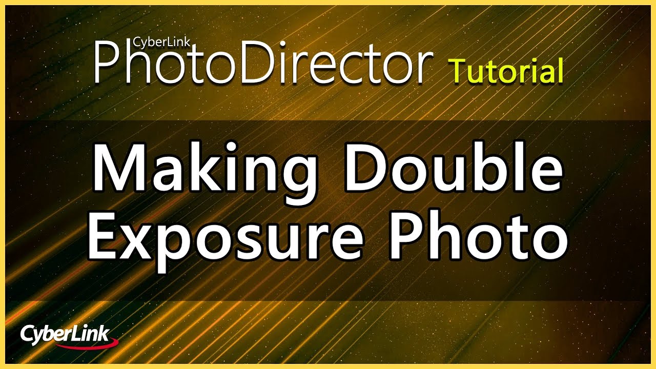 Making Double Exposure Photo | PhotoDirector Photo Editor Tutorial