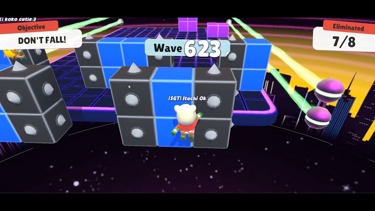 So close to my new PR😭 (500+ waves)
