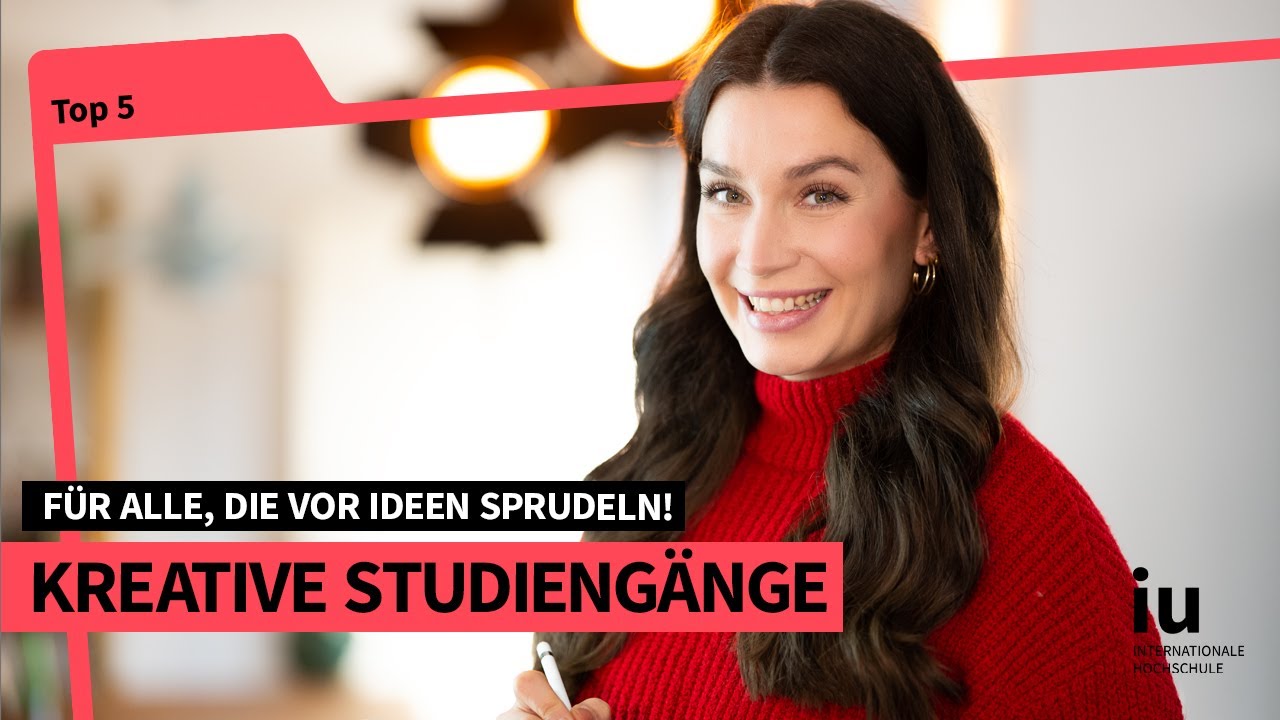 Beliebte Kreative Studiengänge – Top 5 kreative Studiengänge an der IU