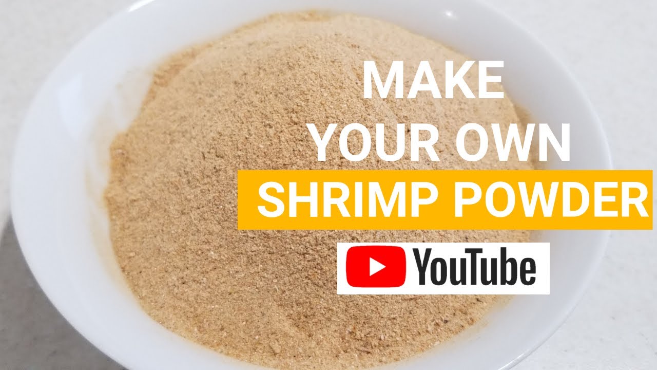 Easy Homemade Shrimp Powder For Shitor With Oven -|DOMINANT KITCHEN|