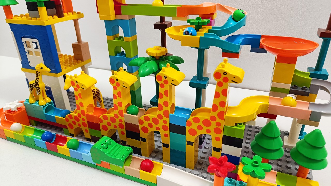 This Marble Run Has Too Many Giraffes and I’m Not Mad About It