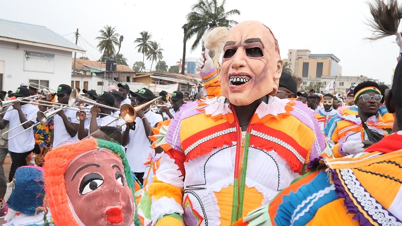 Woooow!!! Westside masquerade carnival(festival) in Takoradi-Ghana (ANKOS)