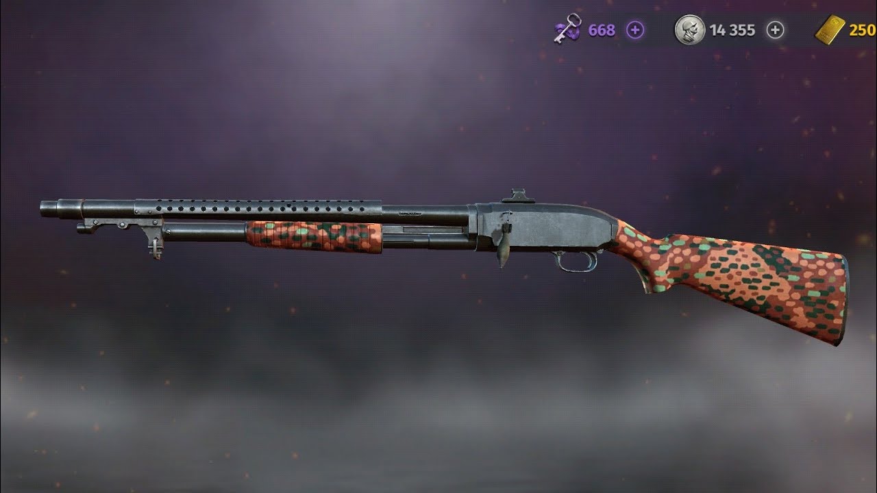 World War 2 Battle Combat Rare Shotgun Winchester Model 1912 Gameplay