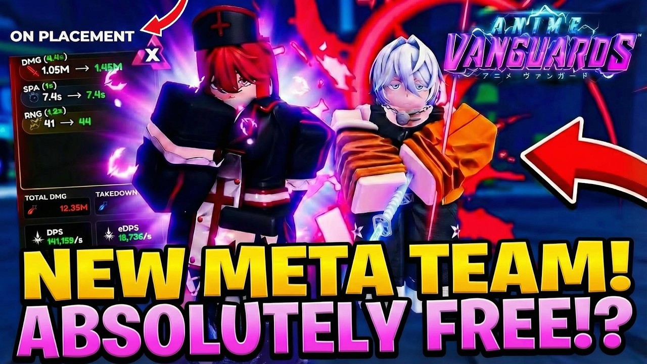 The NEW META TEAM In Anime Vanguards Is Actually BROKEN... 💀