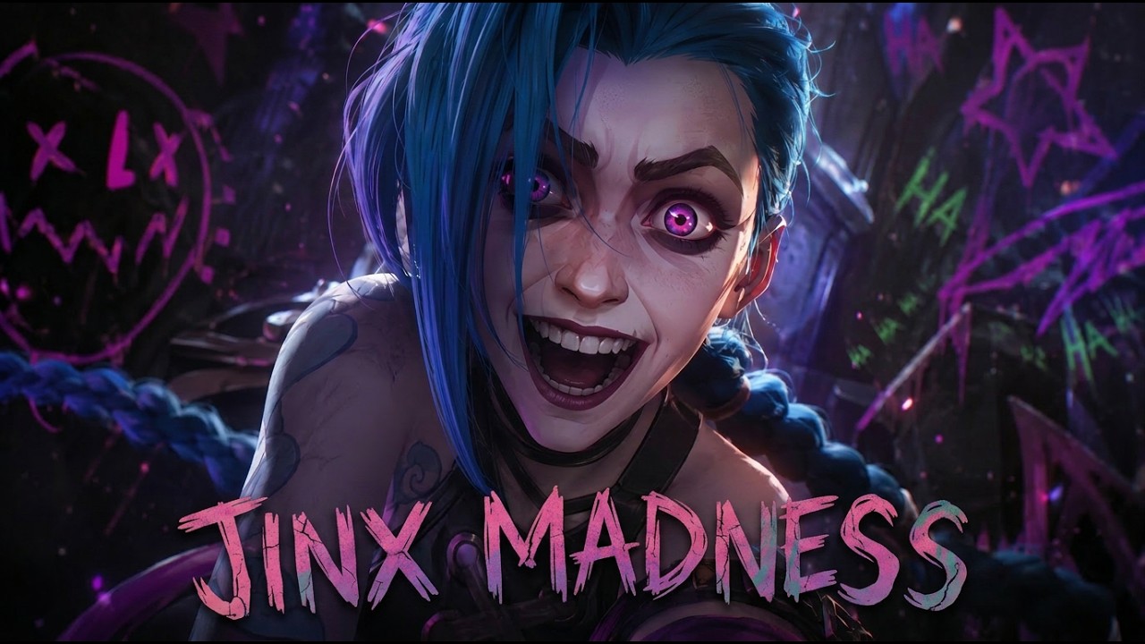 Jinx Insanity | Arcane | Cinematic Pop JINX SONG