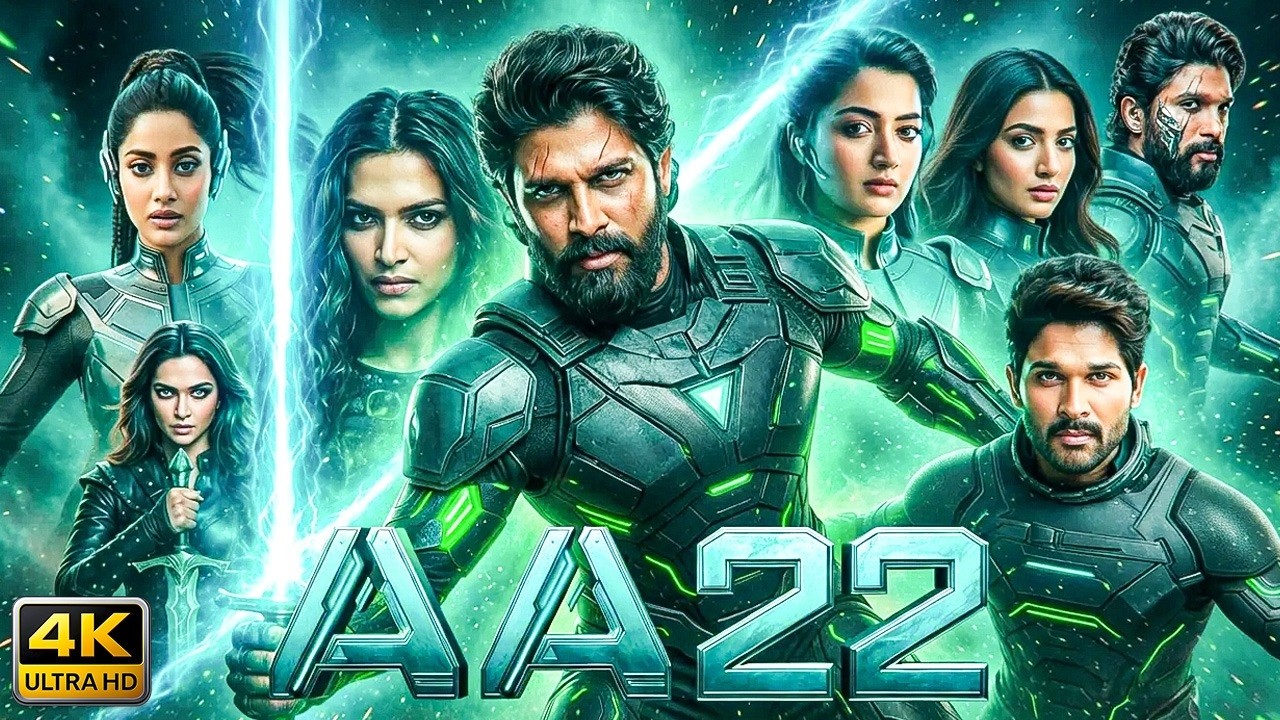 New South Indian Movie 2026 Hindi Dubbed | Allu Arjun & Rashmika | AA22 Full Action Movie