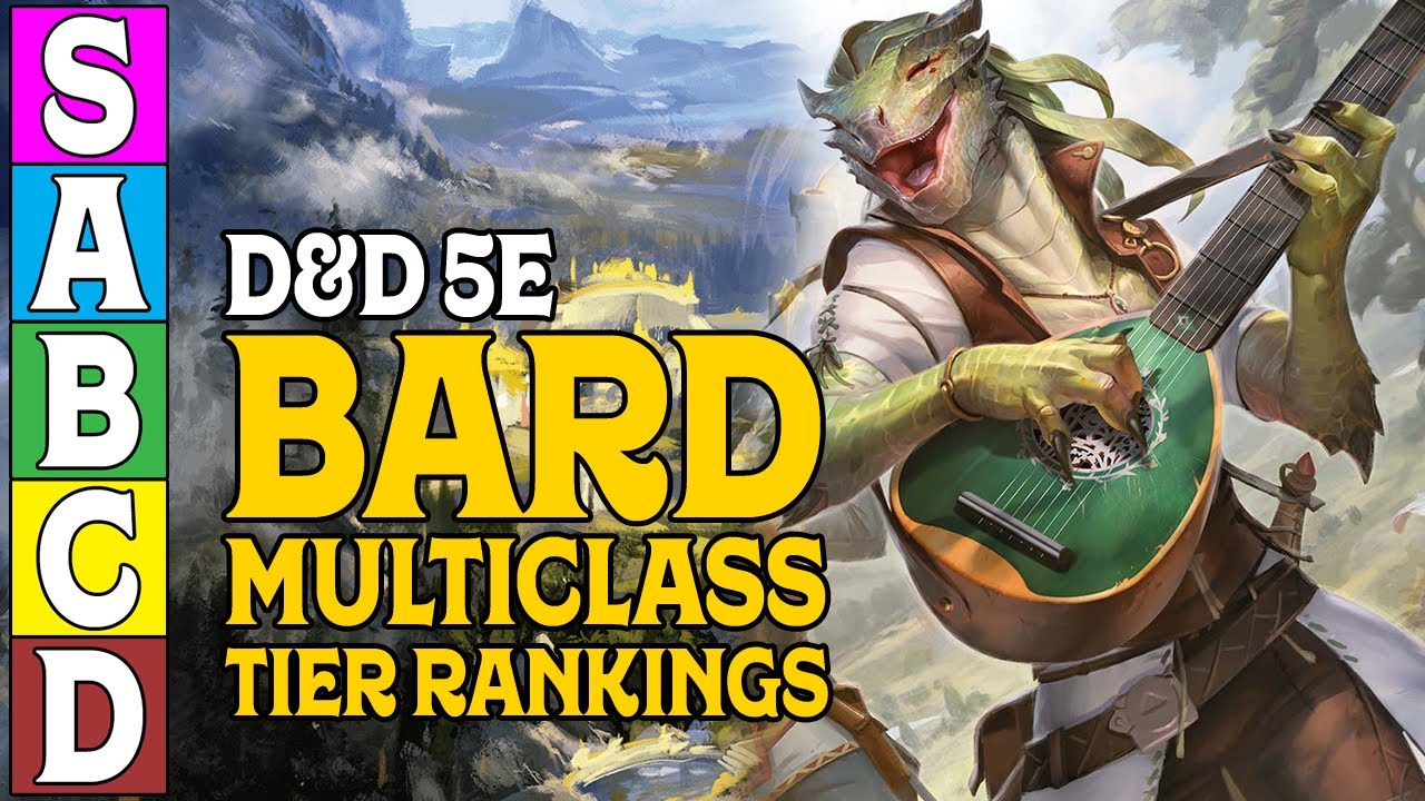 Рейтинг мультикласса барда в D&D 5e