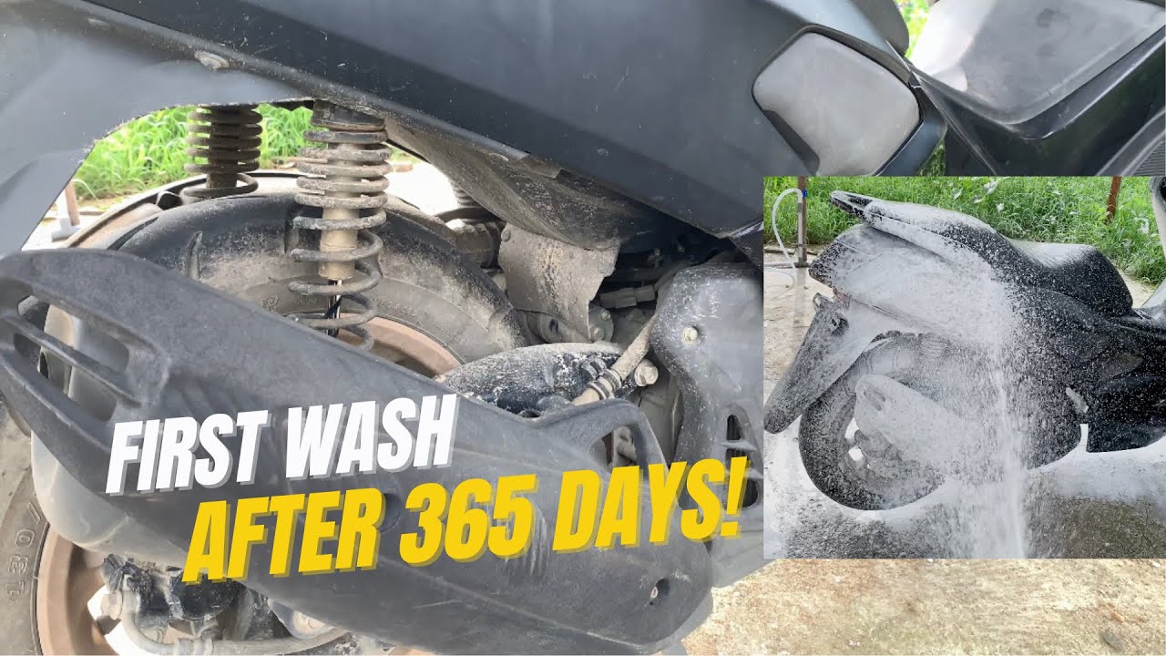 First wash after 365 days! Satisfying clean! Inspired by @Yıldız Yıkama Yağlama Servisi Channel