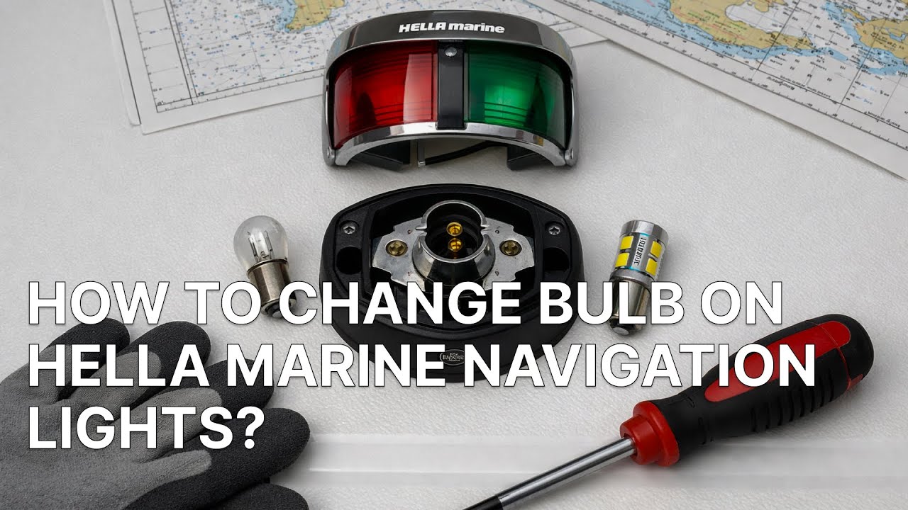 How to Change Bulb on Hella Marine Navigation Lights?