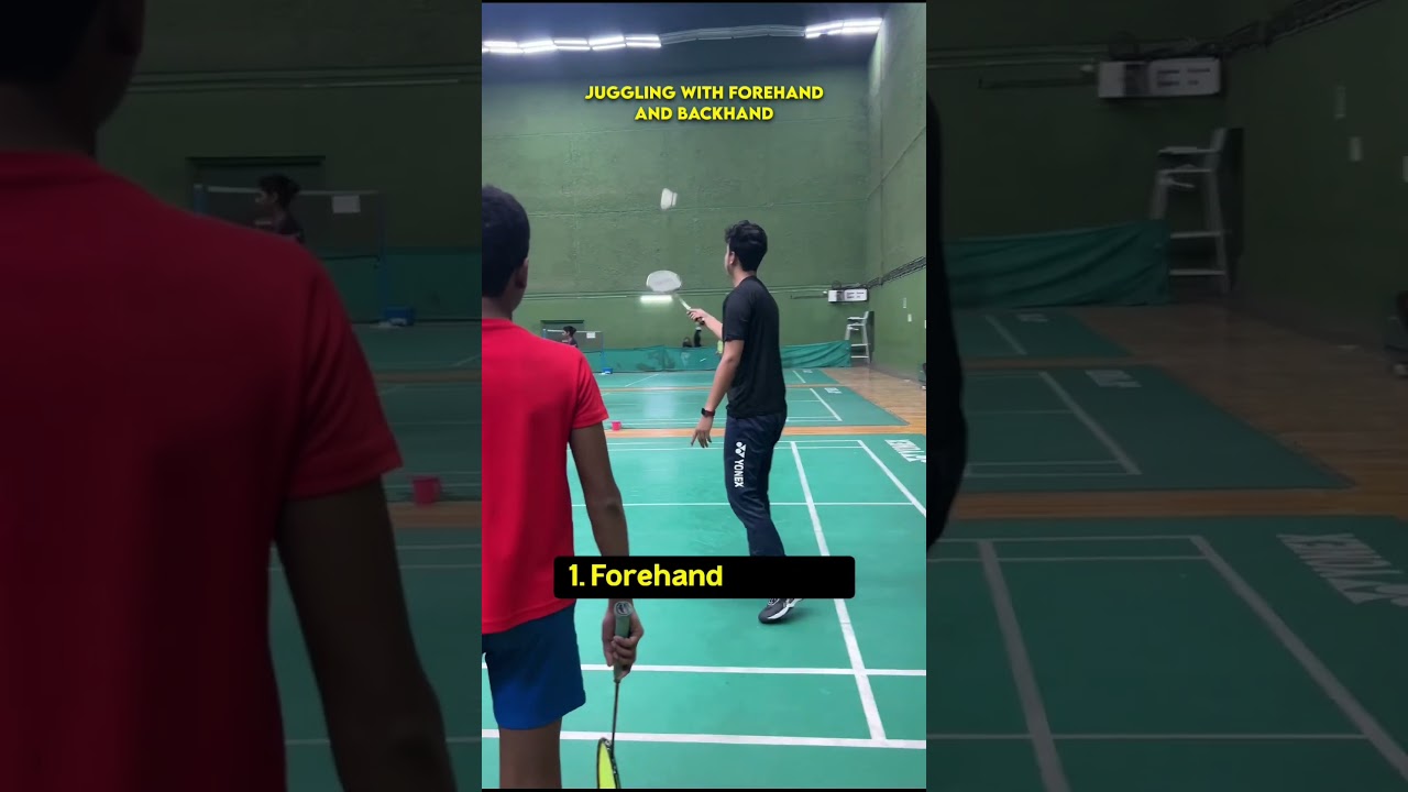 Beginner Badminton Drills 🏸 Improve Shuttle Control & Racket Skills at Home