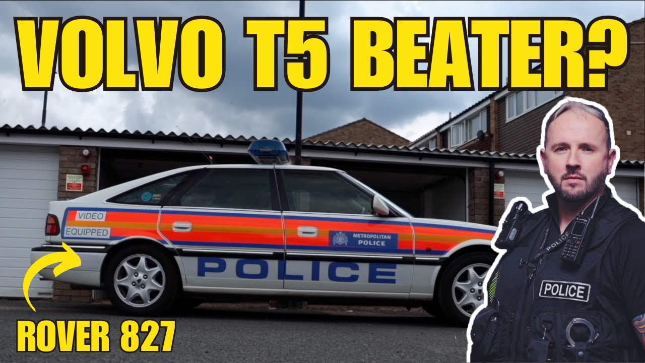 Inside The Old School Rover 827 Police Car!