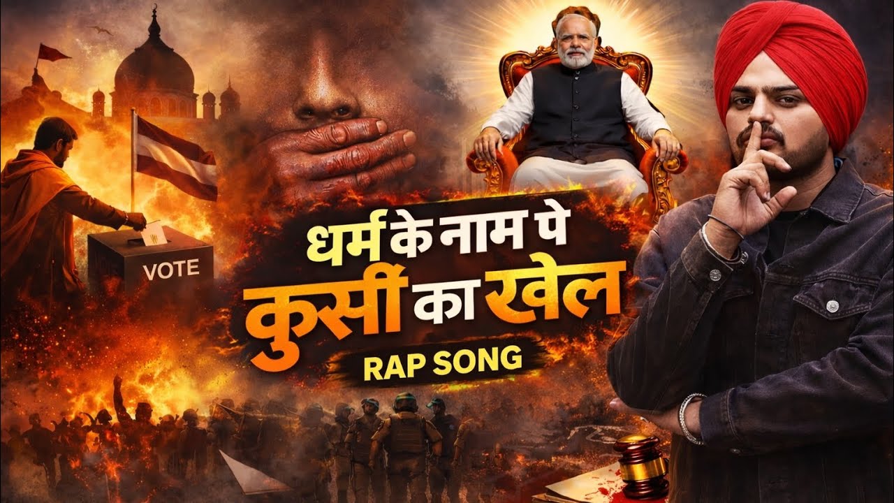 जहाँ वोट से पहले धर्म याद आता है | Viral Hindi Rap#sidhumoosewala #rapsong 