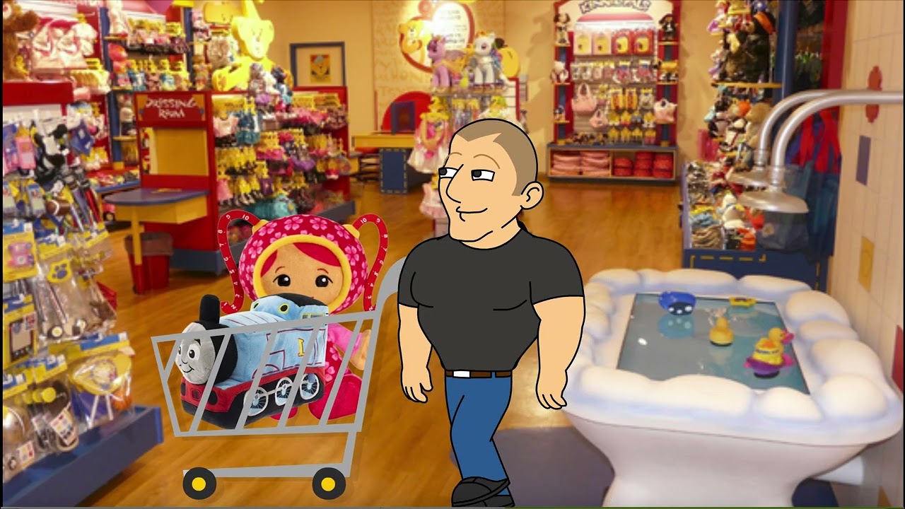 Childish Dad Sneaks out to Build a Bear