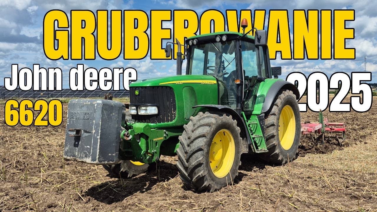 Gruberowanie  po rzepaku 2025🔥John deere 6620 w akcji!?🤩