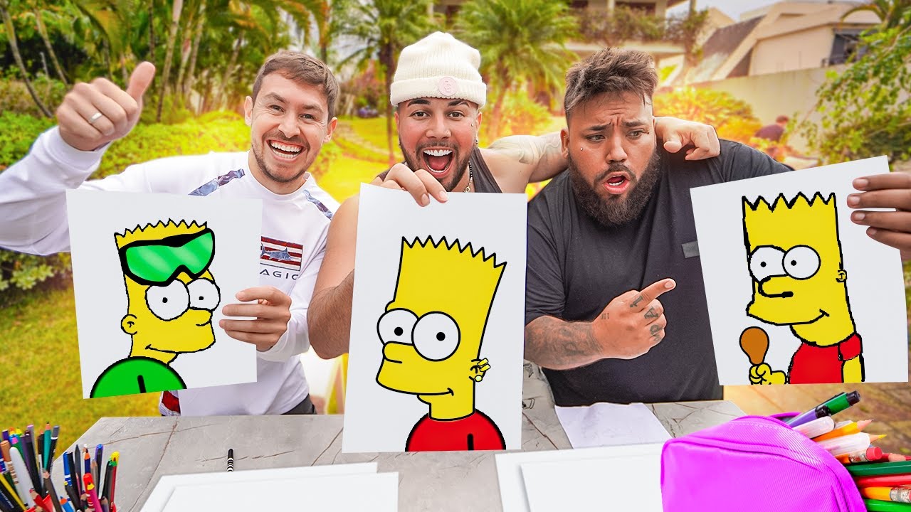 QUEM FIZER O MELHOR DESENHO VENCE!!