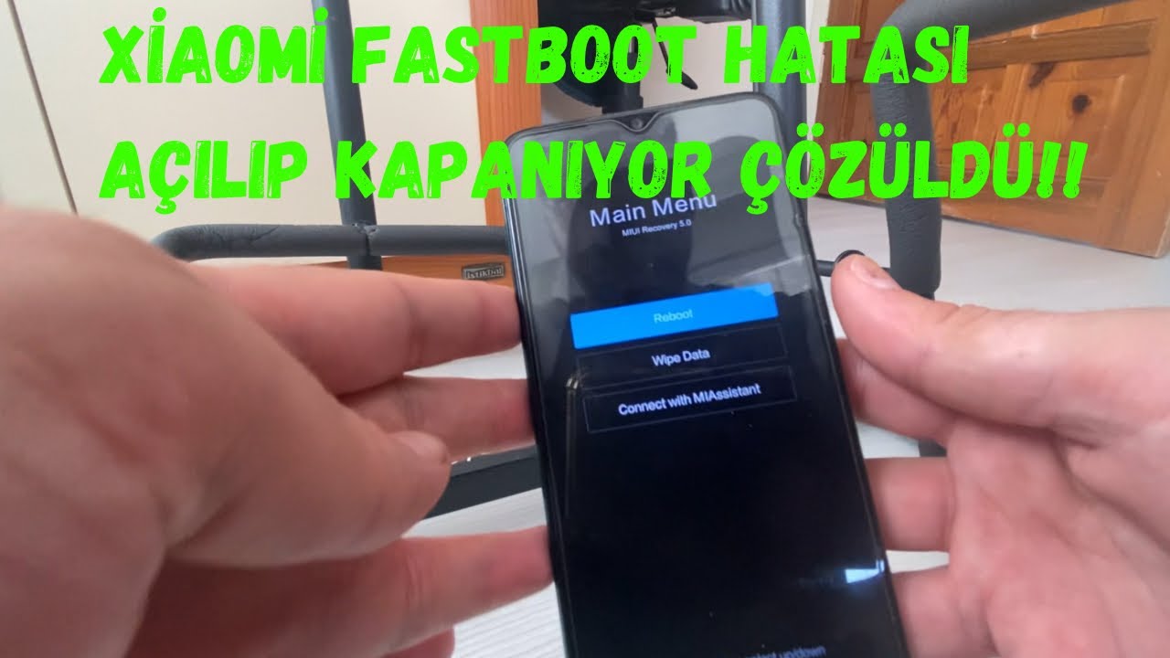 Xiaomi Telefon Sıfırlama Ekranı Hatası | Xiaomi telefon açılıp kapanıyor Fastboot’tan Nasıl Çıkılır