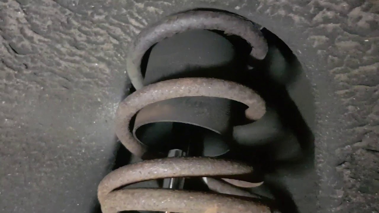 Coil spring replacement BMW 530d e60 (rear suspension)