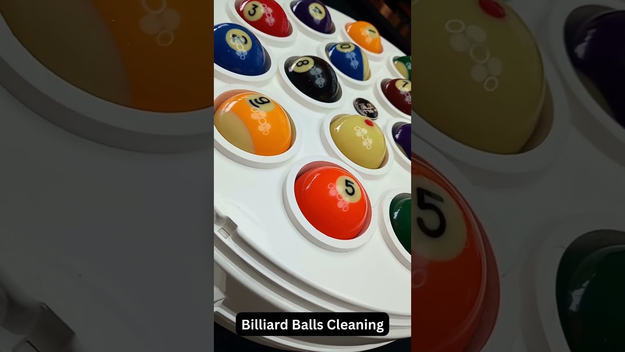 Professional Snooker and Billiard Ball cleaning machine.