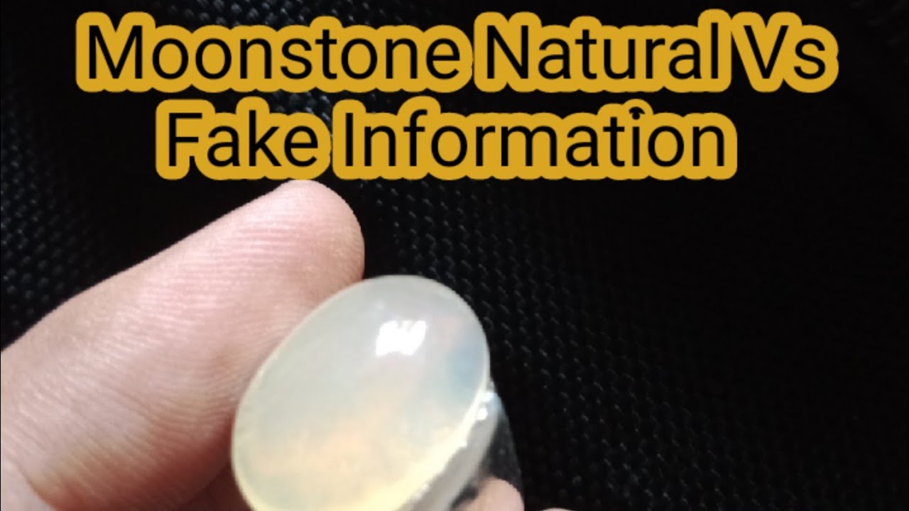 Moonstone Natural Vs Fake #viralvideo #information