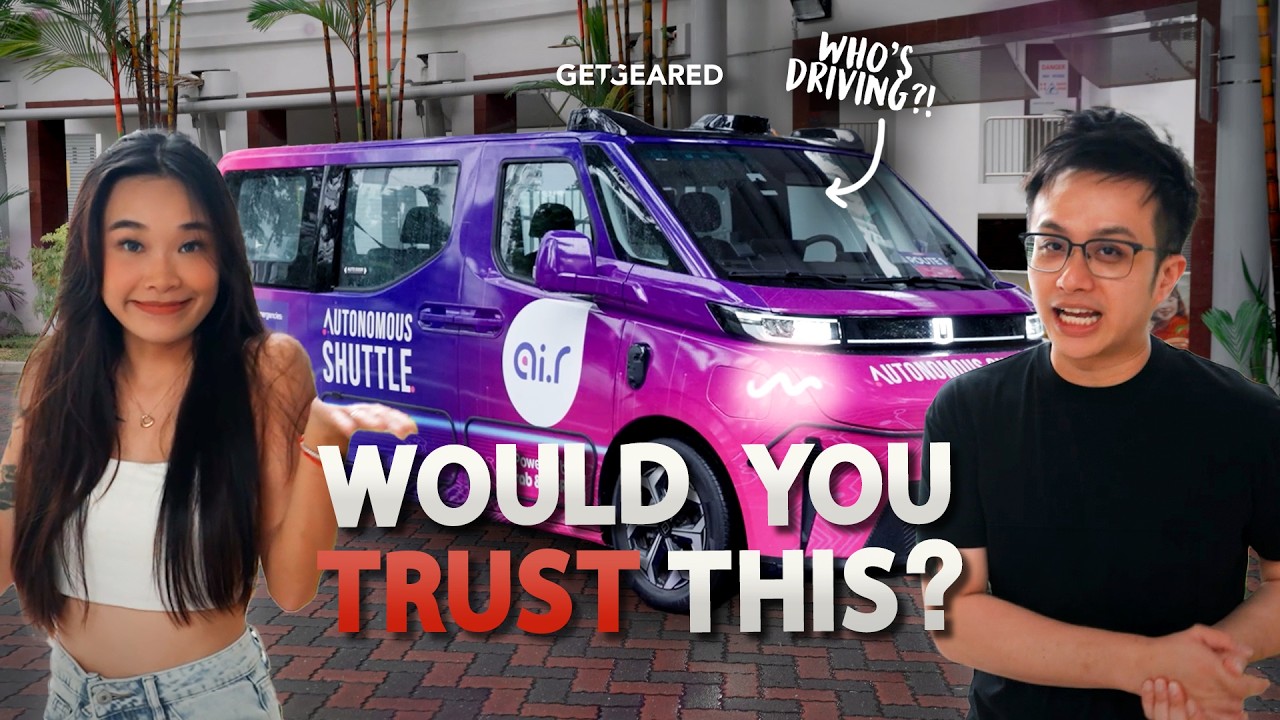We Tried Singapore&rsquo;s FIRST Self-Driving Shuttle?! | Get Geared