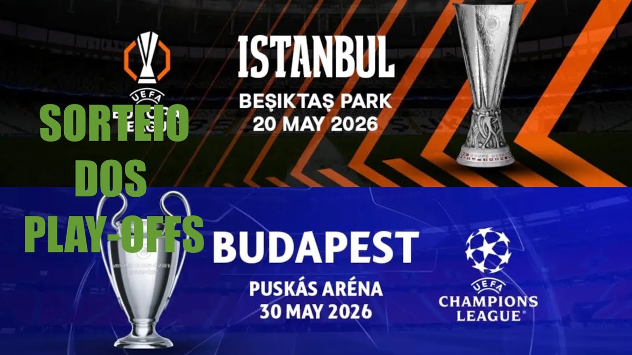 Definido os CONFRONTOS da CHAMPIONS LEAGUE e EUROPA LEAGUE 