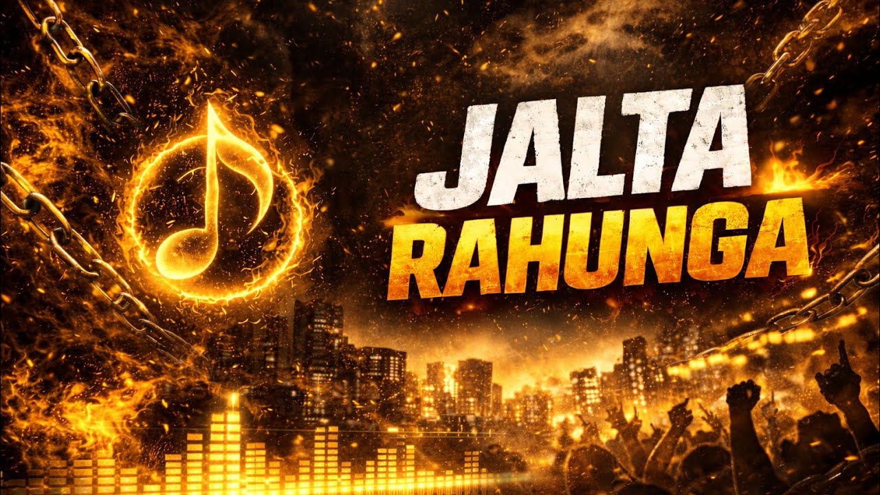 JALTA RAHUNGA 🔥 | Hard Hindi Rap | Fire Motivation Song 2026