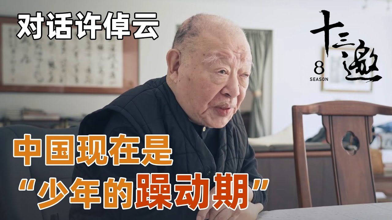 【对话许倬云】许倬云将中国此时此刻比喻为“少年的躁动期”？人生最大的遗憾竟是这个！【十三邀第八季 Thirteen Talks Season8】