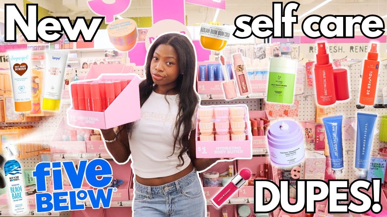 New Self Care Dupe Shopping at Five Below + High End Dupes!