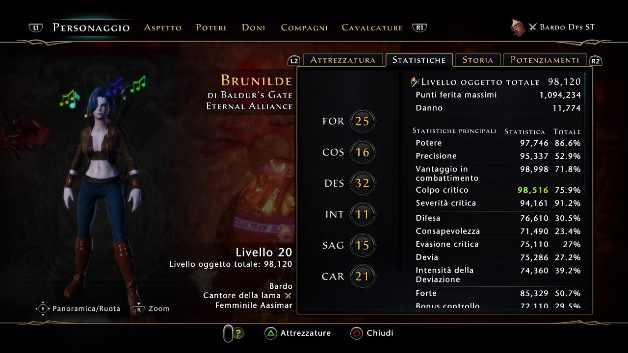 Neverwinter ITA: Test Bardo DPS
