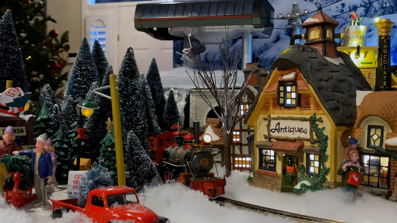 Christmas Village Display 2025