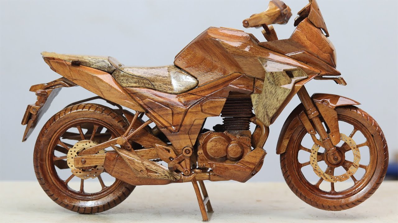 Honda CB 200 X  || How to Make Wooden Bike Model ||