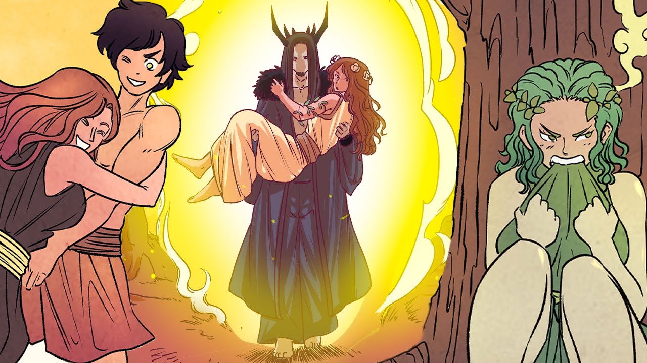 Hades y Perséfone: El Amor y los Amantes del Rey y la Reina del Inframundo - Mitología Griega