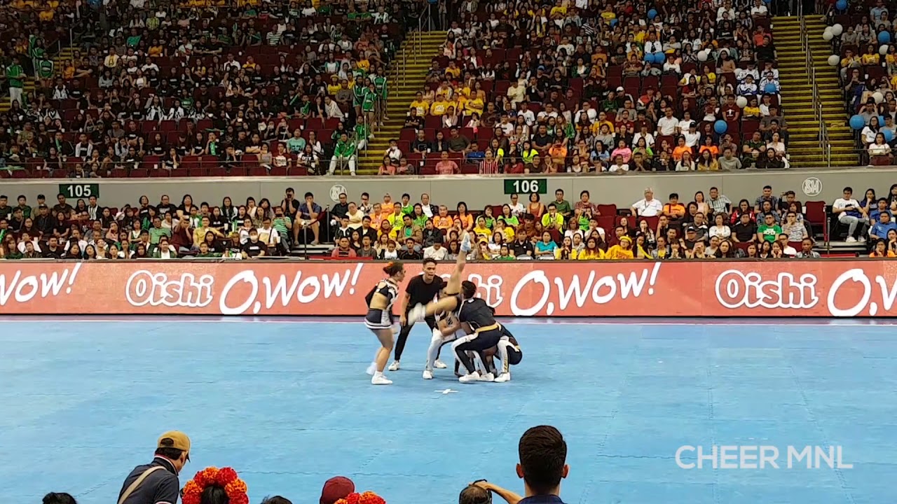GROUP STUNTS: NU Pep Squad - UAAP Cheerdance Competition 2018