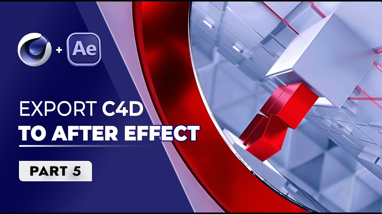 How to Export Cinema 4D to After Effects for Compositing | Complete Workflow