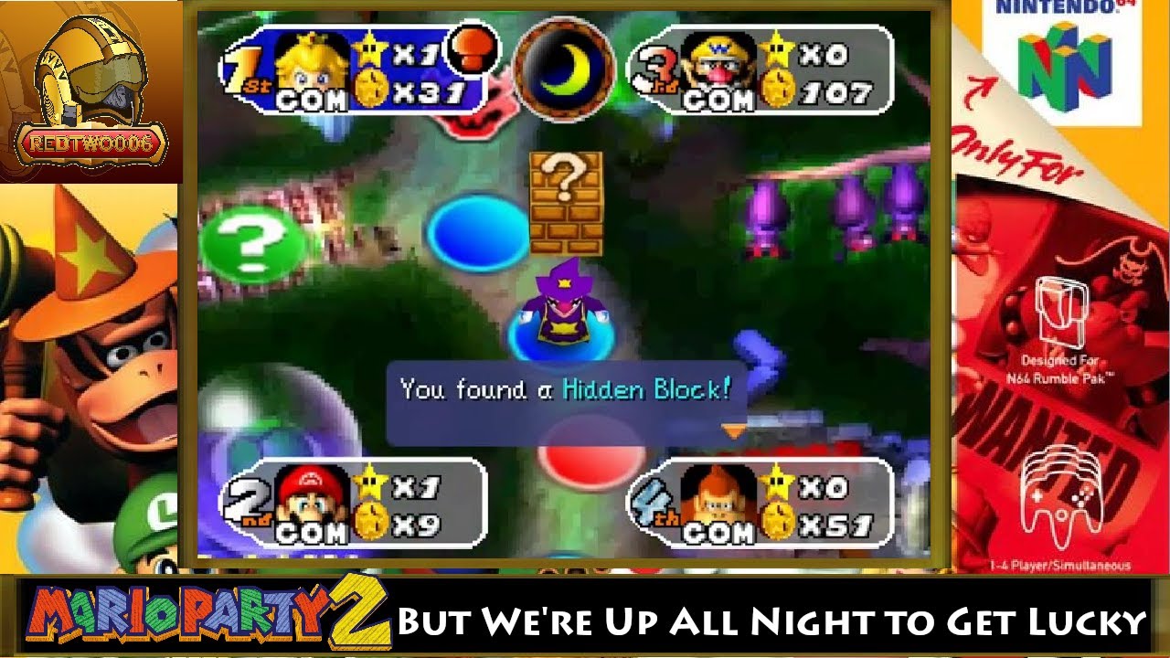 Mario Party 2 But We're Up All Night to Get Lucky - Horror Land Pt 2