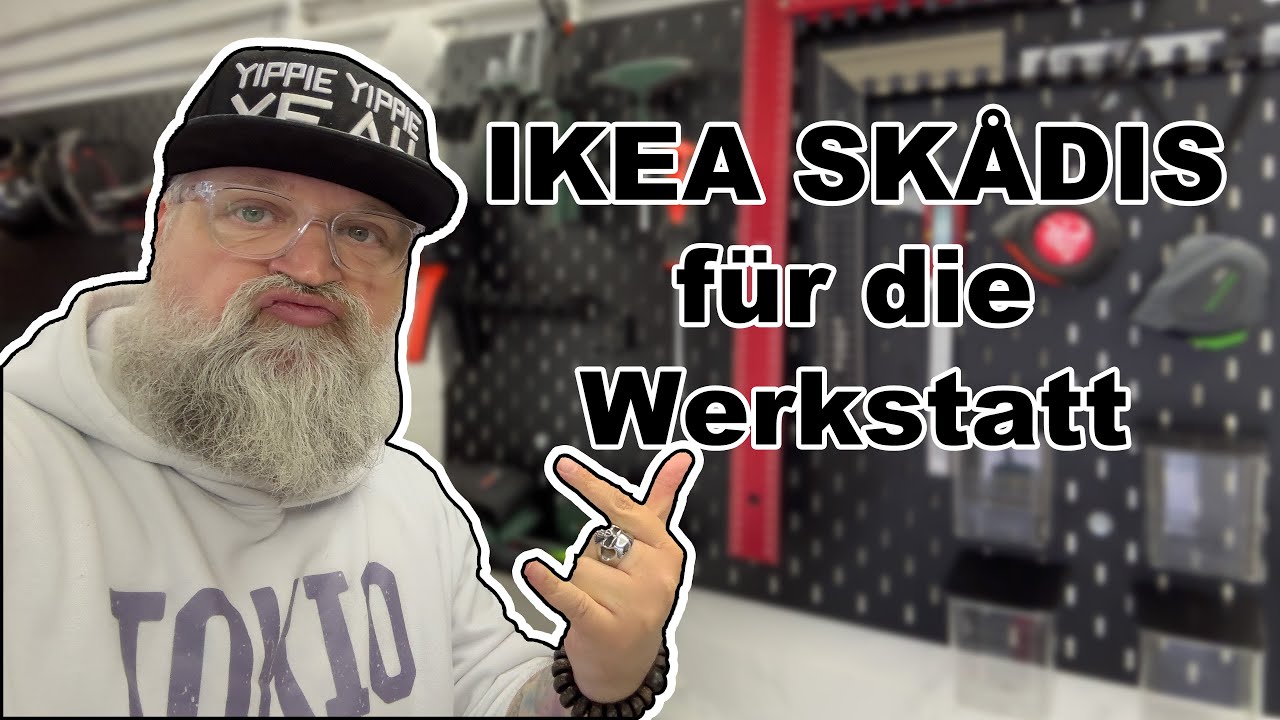 Garage Workshop - IKEA SKÅDIS für die Werkstatt?
