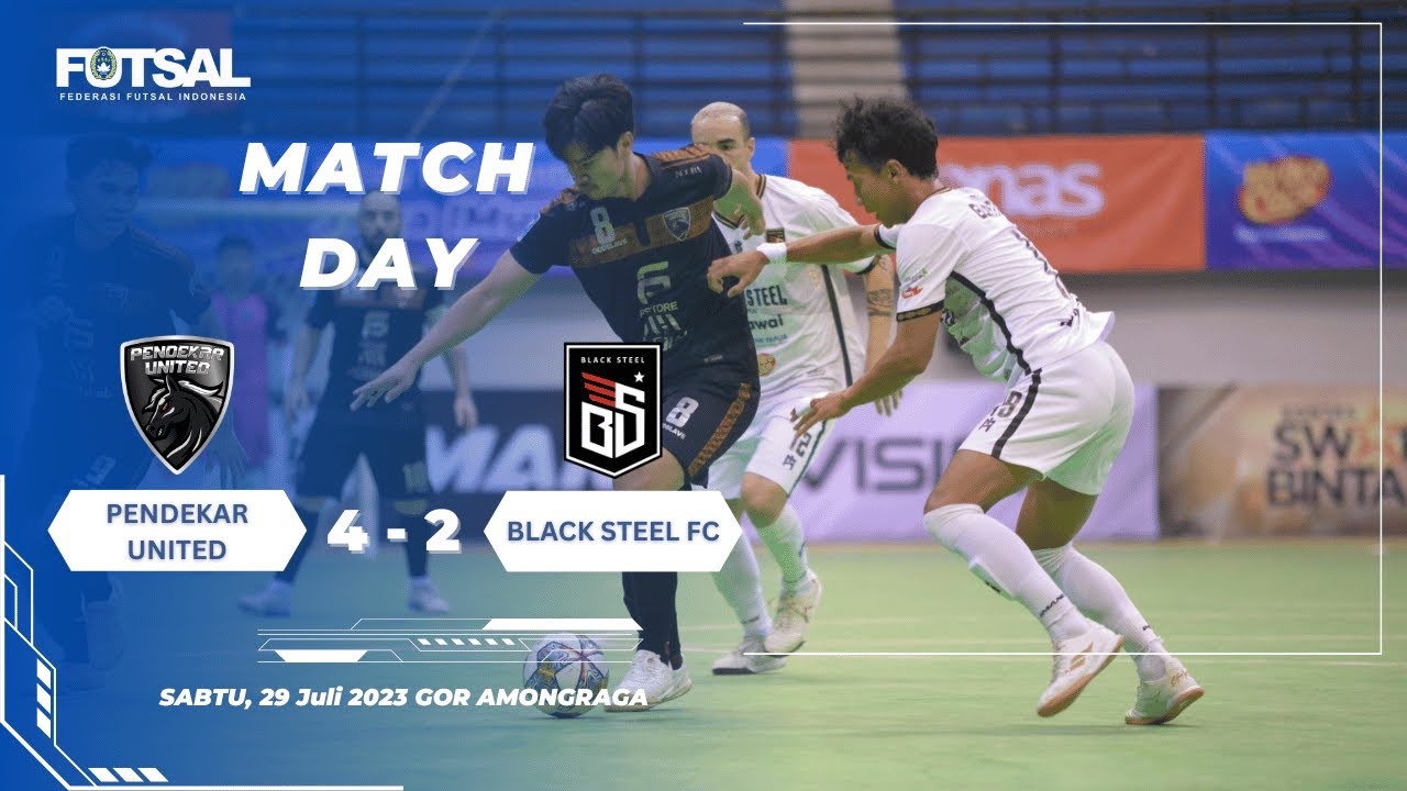 Pertandingan memukau Pendekar United VS Black Steel berlangsung sengit! Skor akhir 4-2.