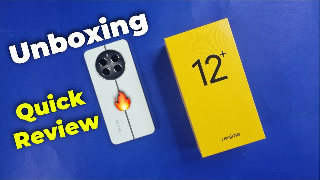 Realme 12+ 5G Unboxing | Quick Review & Hands on Impression | Best Phone to Buy?