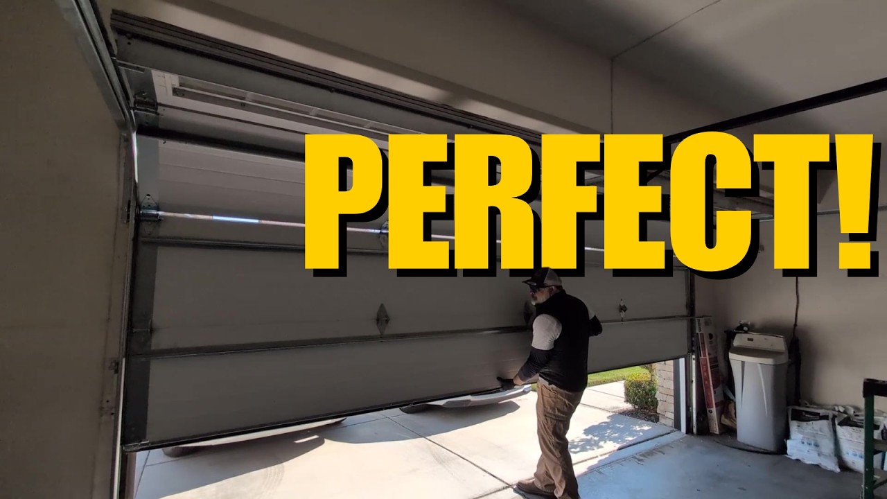 You Won't Believe How Easy It Is to Balance Your Garage Door