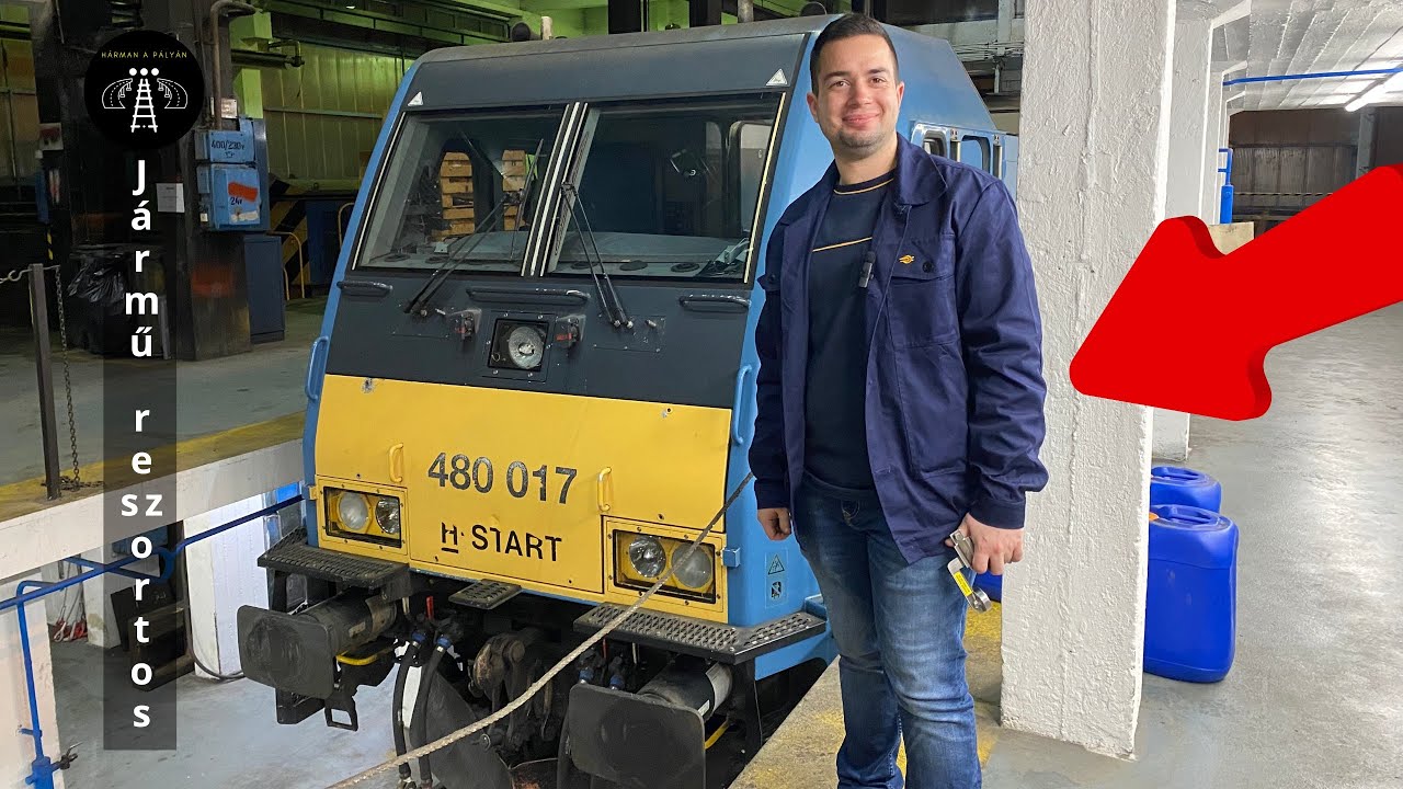 Mérnök a vasúton, avagy ismerd meg Áront, aki a magyar TRAXX flottáért felel!